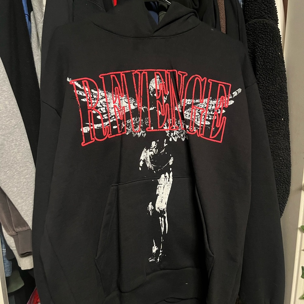 Revenge x Nirvana Black In utero Graphic design Hoodie